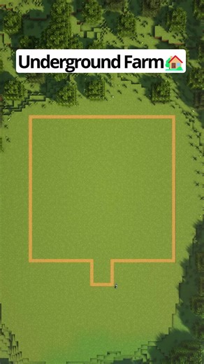 Minecraft Underground Farm🏡 #minecraft #minecraftbuilding #minecraftbuilds #minecrafttutorial