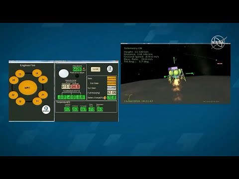 SpaceIL's Beresheet Lander Crashes into Moon