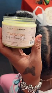 93K views · 1.1K reactions | Transform your hair care routine with the Stimulating Scalp and Hair Balm. Hydrates your scalp, promotes growth, and locks in moisture for hair that shines with health. Your journey to better hair starts now! | Bask & Lather Co | Facebook
