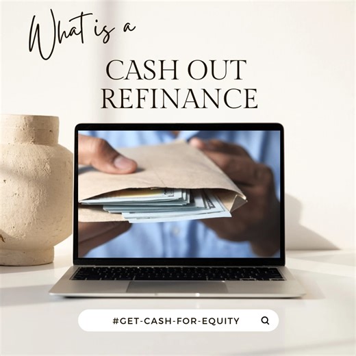 🏡💰 Exploring Cash-Out Refinance: Unlocking Your Home's Potential! ✨💸 Ever heard of a cash-out refinance? Let's dive into this financial strategy that can help you tap into your home's equity. Here's what you need to know: 1️⃣ What is it? Cash-out refinance is when you replace your existing mortgage with a new one that's higher than your current loan balance. The difference between the two amounts is given to you in cash, which you can use for various purposes. 2️⃣ Tapping into Equity: By leve