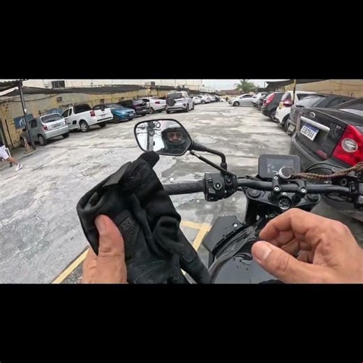 Preparando para sair... Hornet 500 #motovlog #Hornet 500