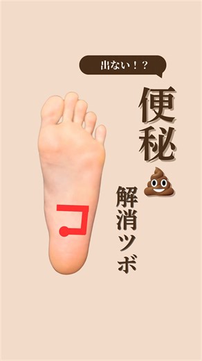 便秘解消のための反射区ガイド