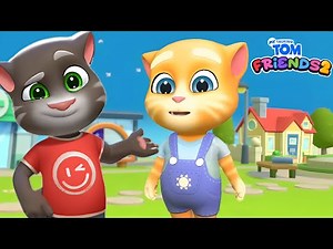 My Talking Ginger is Back in My Talking Tom Friends 2 Christmas update Gameplay Android ios