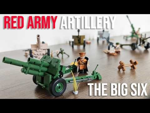 6 Soviet Cannons That Dominated WW2 – Rebuilt in Bricks
