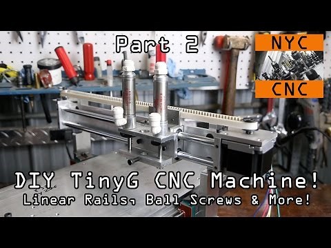 DIY CNC Machine: Linear Rails + TinyG Part 2! Widget41