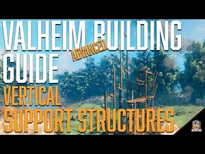 Build REALLY tall in VALHEIM! Advanced Support Structure Guide