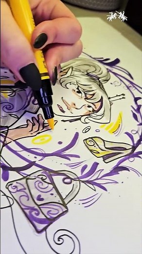 Watch how ‪@Charlien‬ uses the new Pitt Artist Pen Dual Marker set “Fashion” #fabercastell
