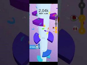 Helix Jump. Level 1 - 8: Full Walkthrough