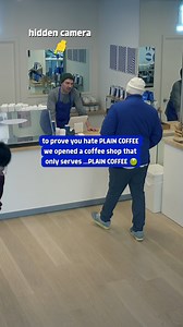 To prove you hate plain coffee, we opened a coffee shop that only serves ... plain coffee 🤮 | International Delight