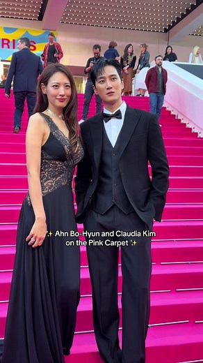 Ahn Bo-Hyun & Claudia Kim Shine at Cannes
