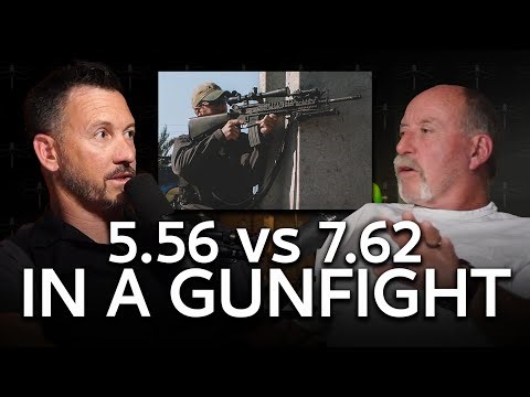 5.56 vs 7.62 NATO in a gunfight, which ones better?