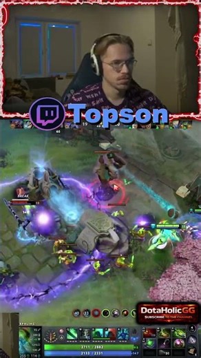 TOPSON MAKE A ONE PUNCH MAN MORPH!! ​💀 ​​​#dota2 #topson #gaming #outplay #twitch
