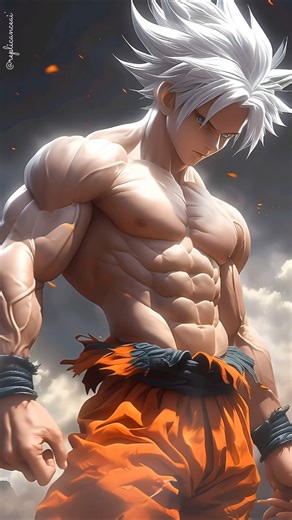 Mastered Ultra Instinct Goku 🔥 — The Mortal Who Shook the Gods #goku #vegeta #demonslayer