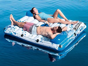 [Hot Item] 2 Side Floating Lounge Inflatable Water Sofa