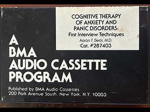 (1985) Cognitive Therapy of Anxiety & Panic Disorders: First Interview Techniques - Aaron T. Beck