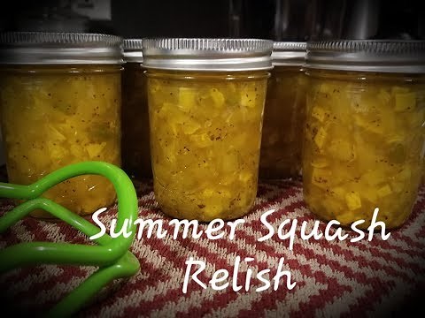 Summer Squash Relish