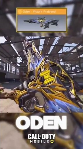 Oden Victors Firebrand in CODM💀