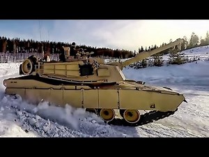 USMC Tanks vs Norway's Tanks On Ice