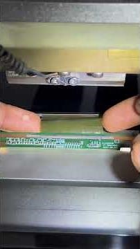 Tutorial: Using an LED Panel COF Bonding Machine for Screen Repair #asmr #ledrepair #panelrepair