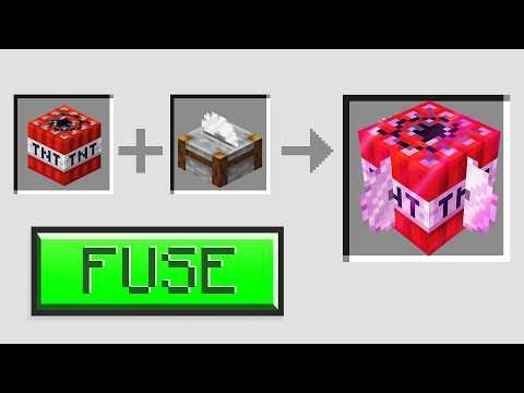 Minecraft but you Can Fuse Blocks