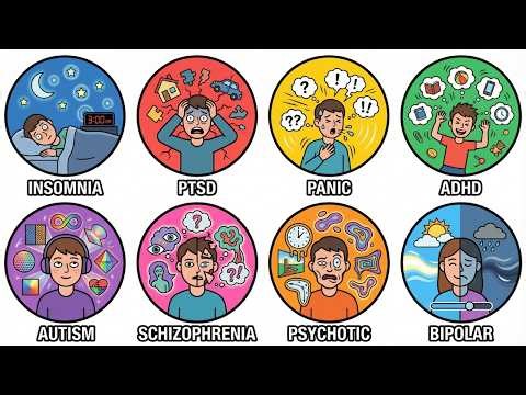 Every Mental Disorder That Affects the Brain Explained in 23 Minutes