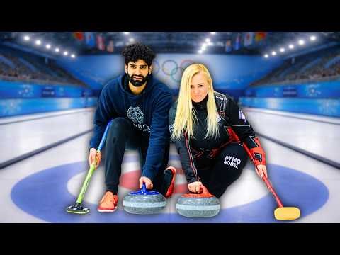 I Tried The Most Confusing Olympic Sport (Curling Explained)