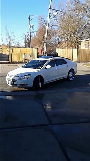 2008 Chevy Malibu on 22" Vision Shattered rims