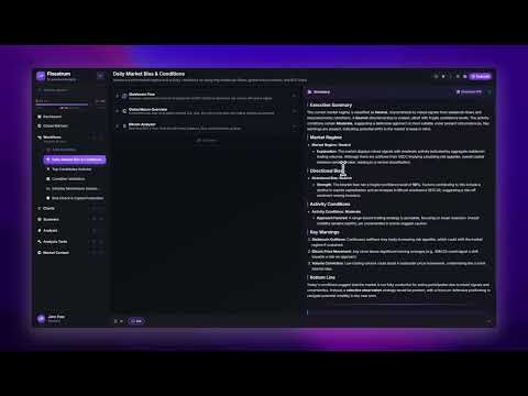 Workflows Overview - Multi-Step Analysis Sequences