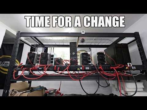 Crypto Mining at home is honestly BRUTAL right now... so here's my plan