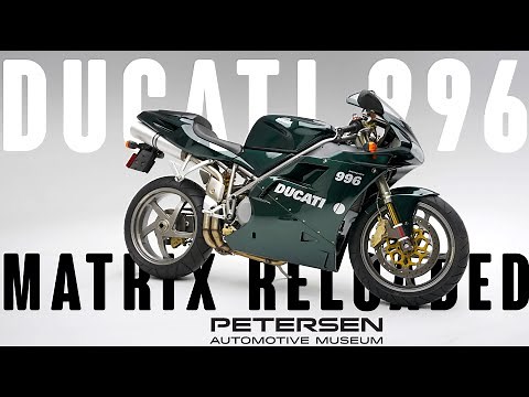 The Ducati 996 was no glitch. This is the motorcycle featured in Matrix Reloaded