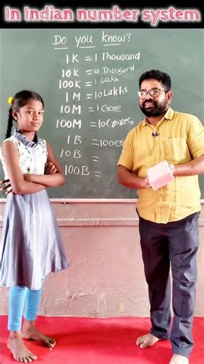 In the Indian number system / innovative ideas #education #maths #school ‪@ravirajmaster‬