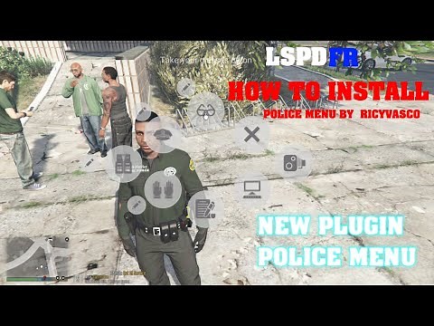 How to install Police Menu New Plugin for GTA V LSPDFR