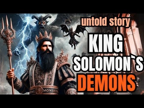 "King Solomon’s Dark Army Secrets | The Hidden Power That Commanded the Unseen 👑🔥"