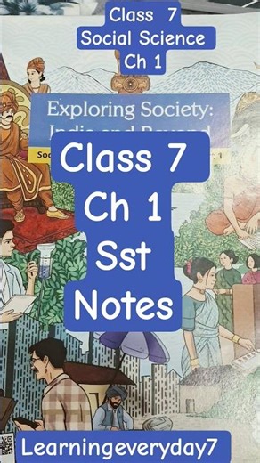 Class 7 SST Chapter 1 Geograhical Diversity of India 🌍 Full Notes in 60 Seconds | New NCERT 2026 #yt