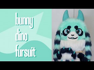 Making a Bunny-Dino Hybrid Fursuit | Commission