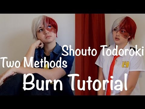 Todoroki Burn Tutorial (With/Without Liquid Latex)
