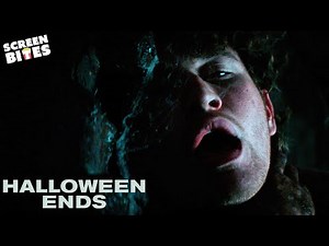 Trapped In A Tunnel With Michael Myers | Halloween Ends (2022) | Screen Bites
