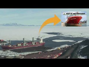 FULL RESUPPLY in McMurdo Station, Antarctica (Time Lapse)