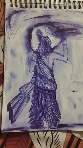 vashudev krishn naam hai mera 😎🤍🔪 #art #animeeart #animeart #animeeart #viralshort