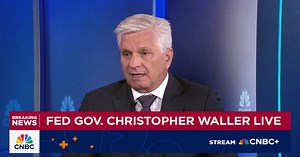 Watch CNBC's full interview with Fed Governor Christopher Waller