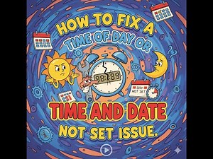 Optional Video: How to Fix a Time of Day or Time and Date not Set Issue