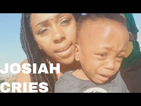 FUNNY PLAYGROUND FAIL | Baby Josiah CRIES Throws TEMPER TANTRUM at Park with NO SWINGS | Family Vlog