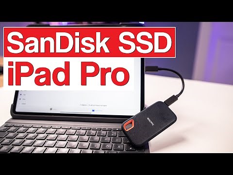 SanDisk Extreme Portable SSD an dem iPad Pro | endlich klappt es!