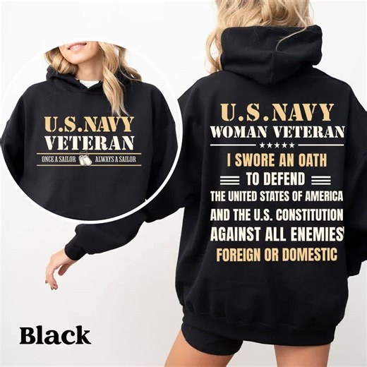 Female Veteran Hoodie, Military Woman Hoodie, Female Veterans Veteran's Day Gift, Gift for Woman Veterans, Military Retirement Gift - Etsy