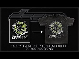 HOW TO CREATE T-SHIRT MOCKUPS OF YOUR DESIGNS (PHOTOSHOP TUTORIAL)