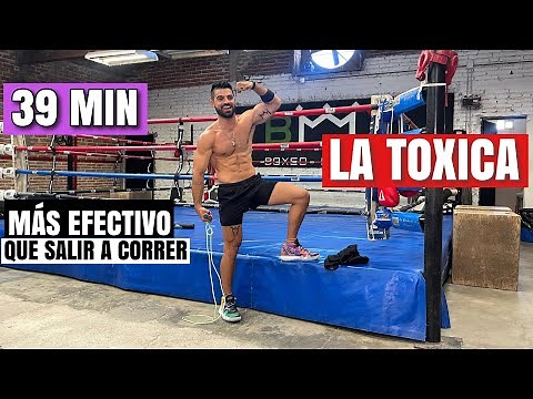 Cardio Hiit ``La Tóxica´´ (39 Minutos) Gana Fuerza y Quema Grasa en Casa