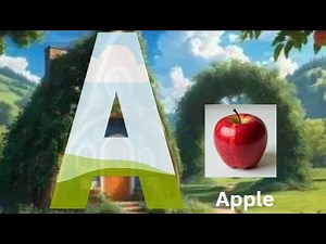 Learn Alphabet A | A for apple | Words with A | Learn Phonics | Abcd | Kids Cartoon | TV Toons