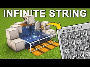 Minecraft Automatic String Farm – Step by Step Guide | Minecraft Java Edition