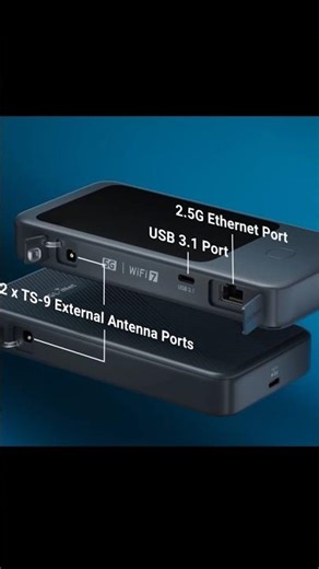 GL.iNet GL-E5800 Mudi V2 4G LTE SIM Travel Router | Portable WiFi Hotspot | Battery Powered |