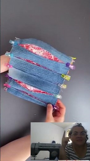 Diseño de Moda DIY! Cómo Crear Bello de Jean Elegante con Telas: Tutorial Paso a Paso